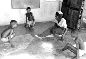 Natinho teaches a capoeira class